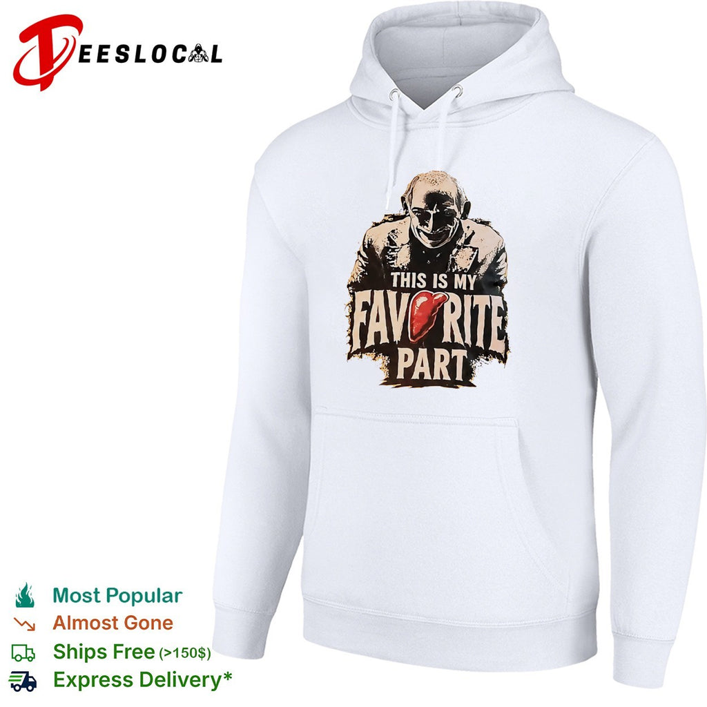 Hannibal Lecter Silence of the Lambs This is my favorite part liver organ horror shirt