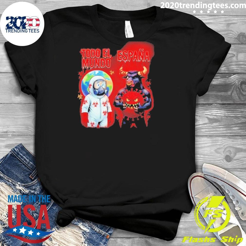 Hantavirus 2026 Todo El Mundo Espana Shirt