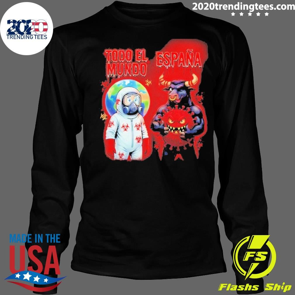 Hantavirus 2026 Todo El Mundo Espana Shirt