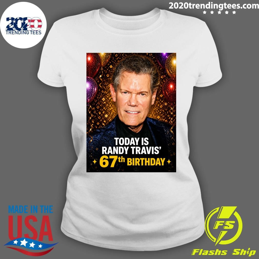 Happy 67th Birthday to Randy Travis’s Shirt
