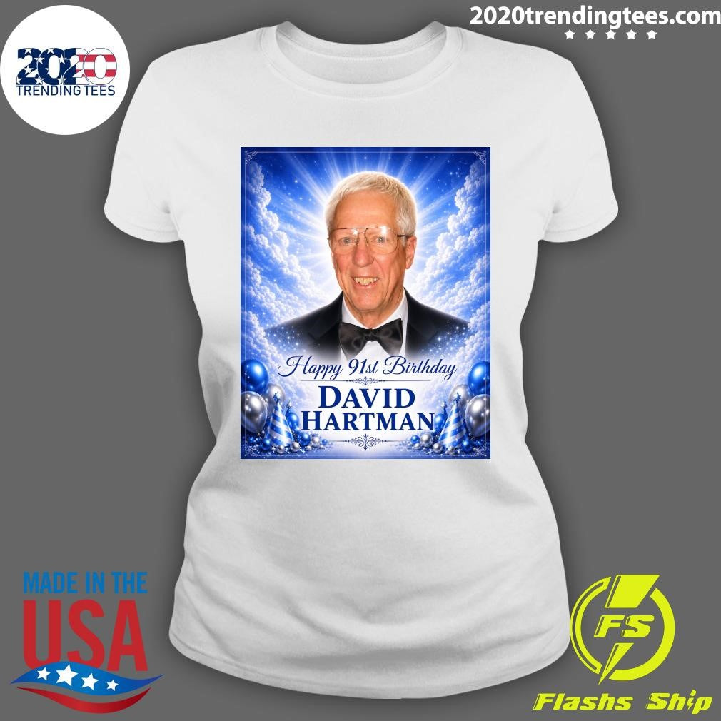 Happy 91st Birthday To David Hartman Born May 19, 1935 Shirt