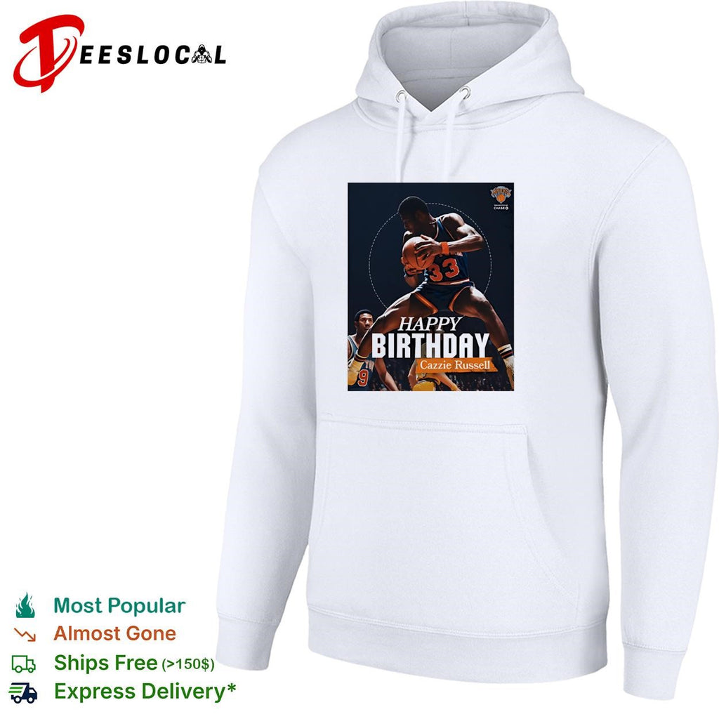 Happy Birthday Cazzie Russell shirt