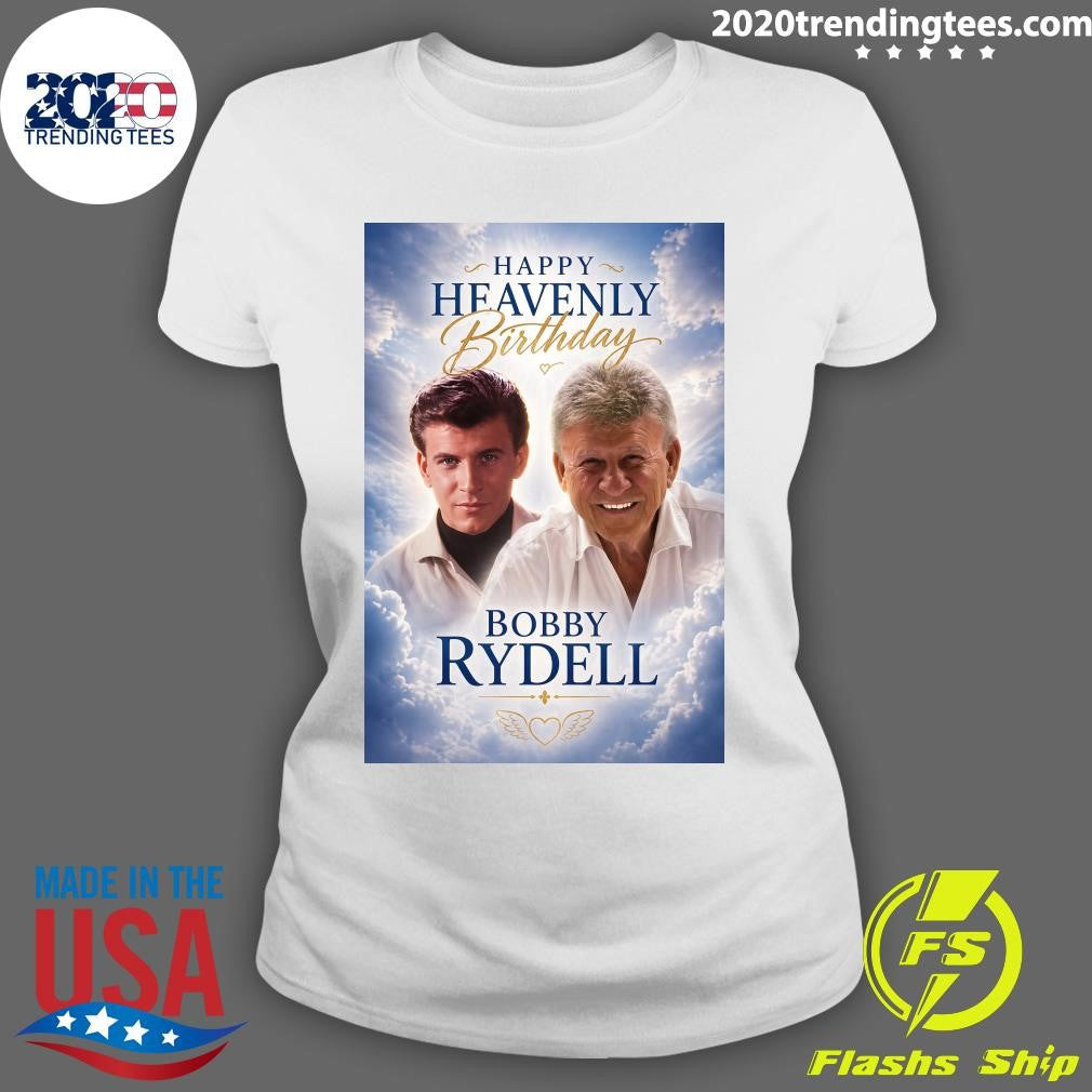 Happy Heavenly 84th Birthday to Bobby Rydell Shirt