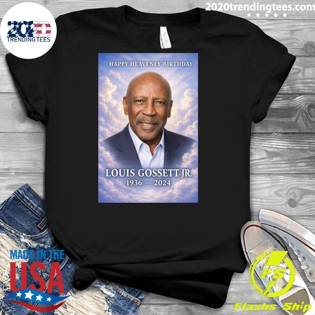 Happy Heavenly Birthday Louis Gossett Jr. 1936-2024 Shirt
