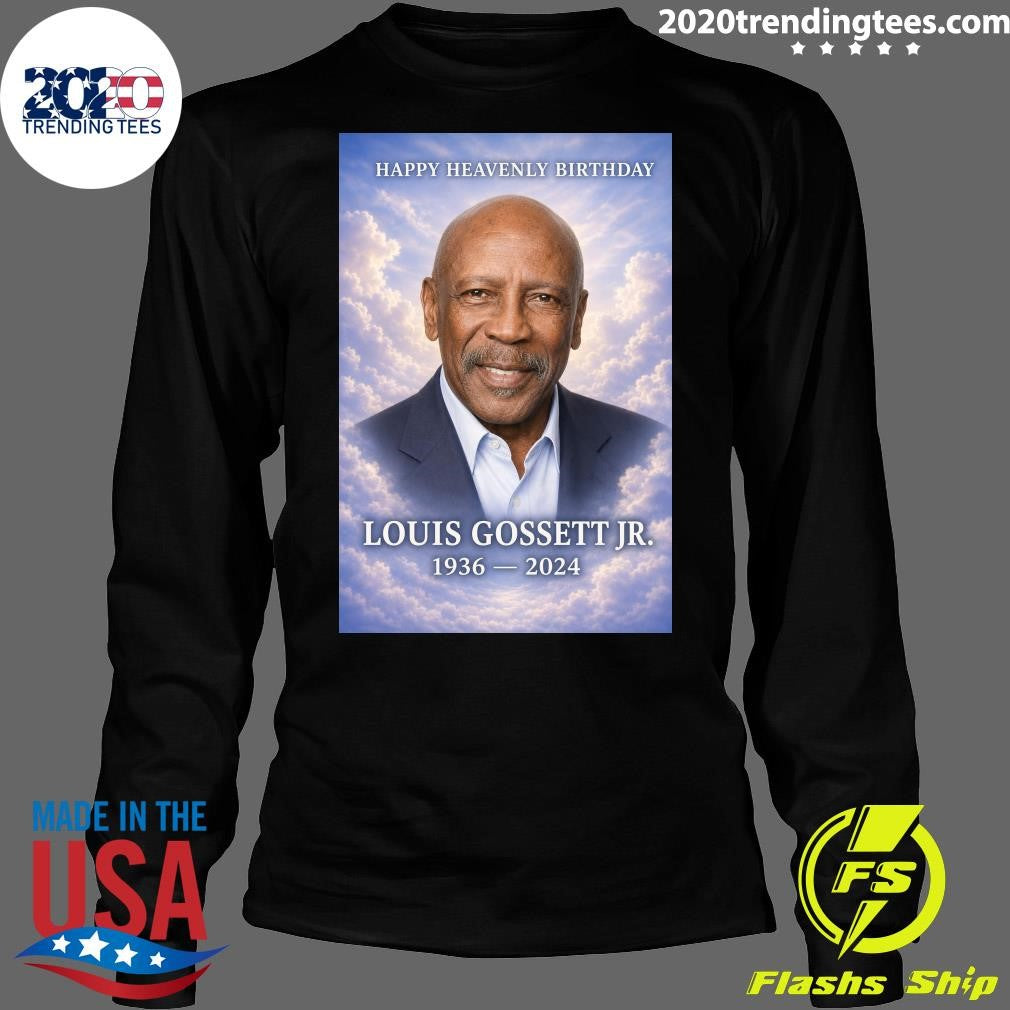 Happy Heavenly Birthday Louis Gossett Jr. 1936-2024 Shirt