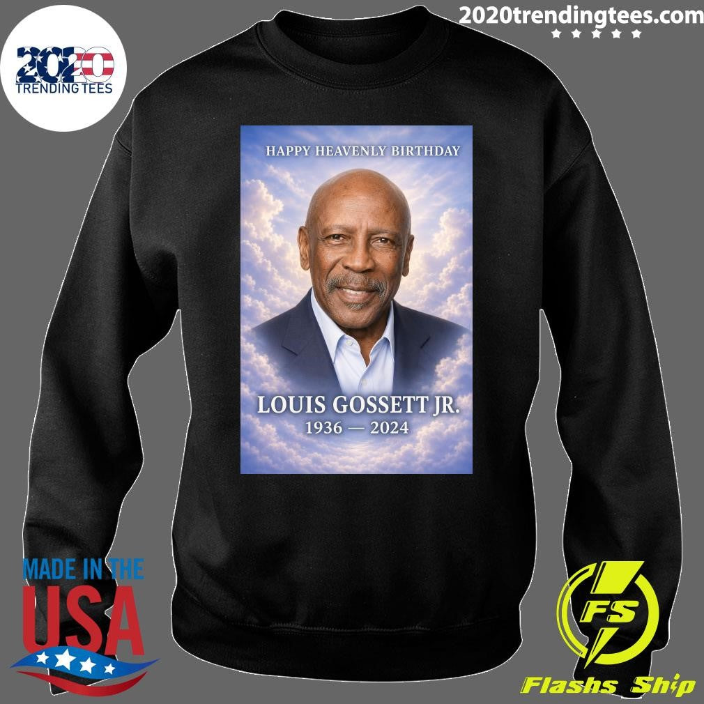 Happy Heavenly Birthday Louis Gossett Jr. 1936-2024 Shirt