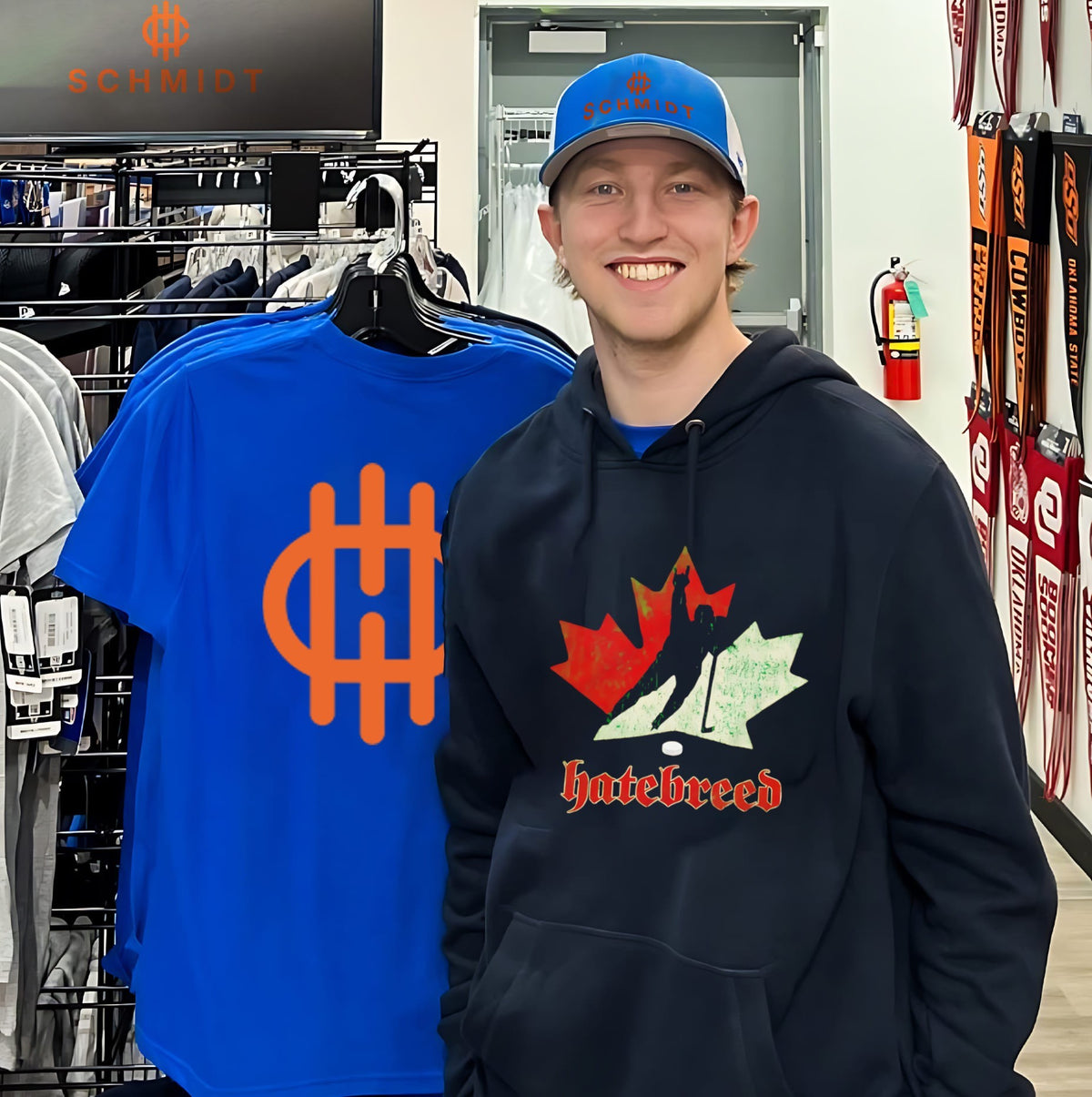 Hatebreed Canadian Maple Leaf Hockey Player Vintage shirt