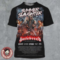 Hatebreed Summer Slaughter Tour 2026 Part 1 Schedule Dates All Over Print Shirt