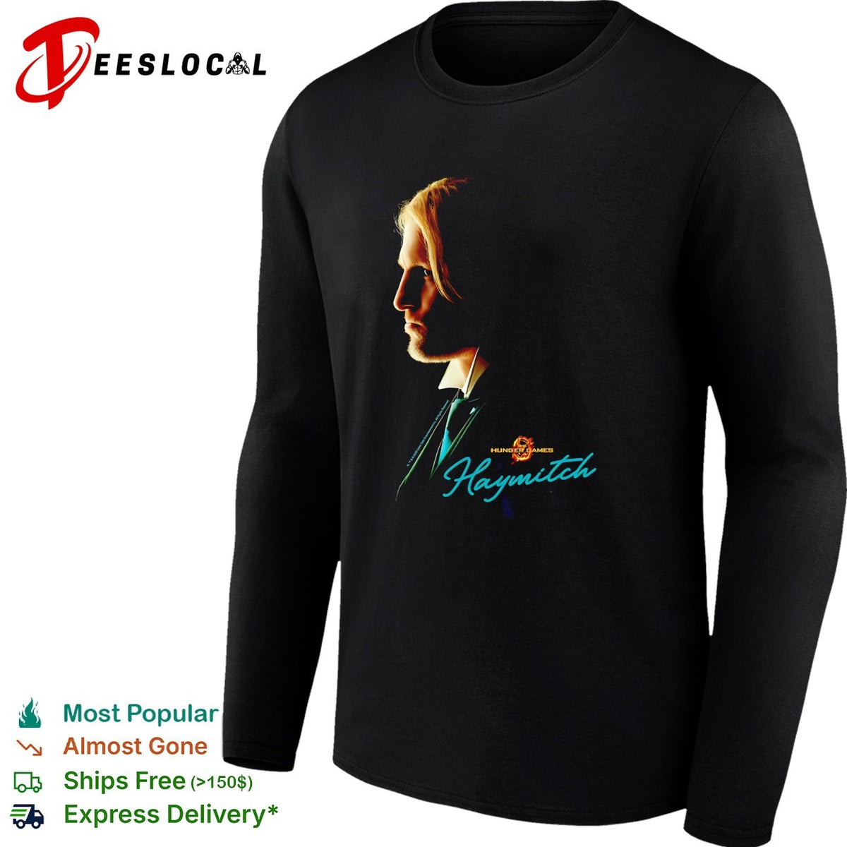 Haymitch portrait vintage poster shirt