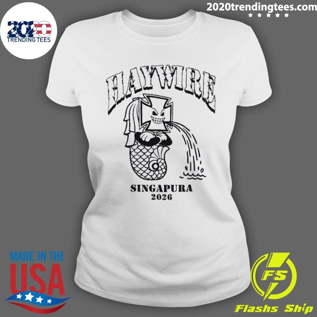 Haywire 617 Boston Hardcore Asia And Australia Tour At Singapore On May 2026 Shirt