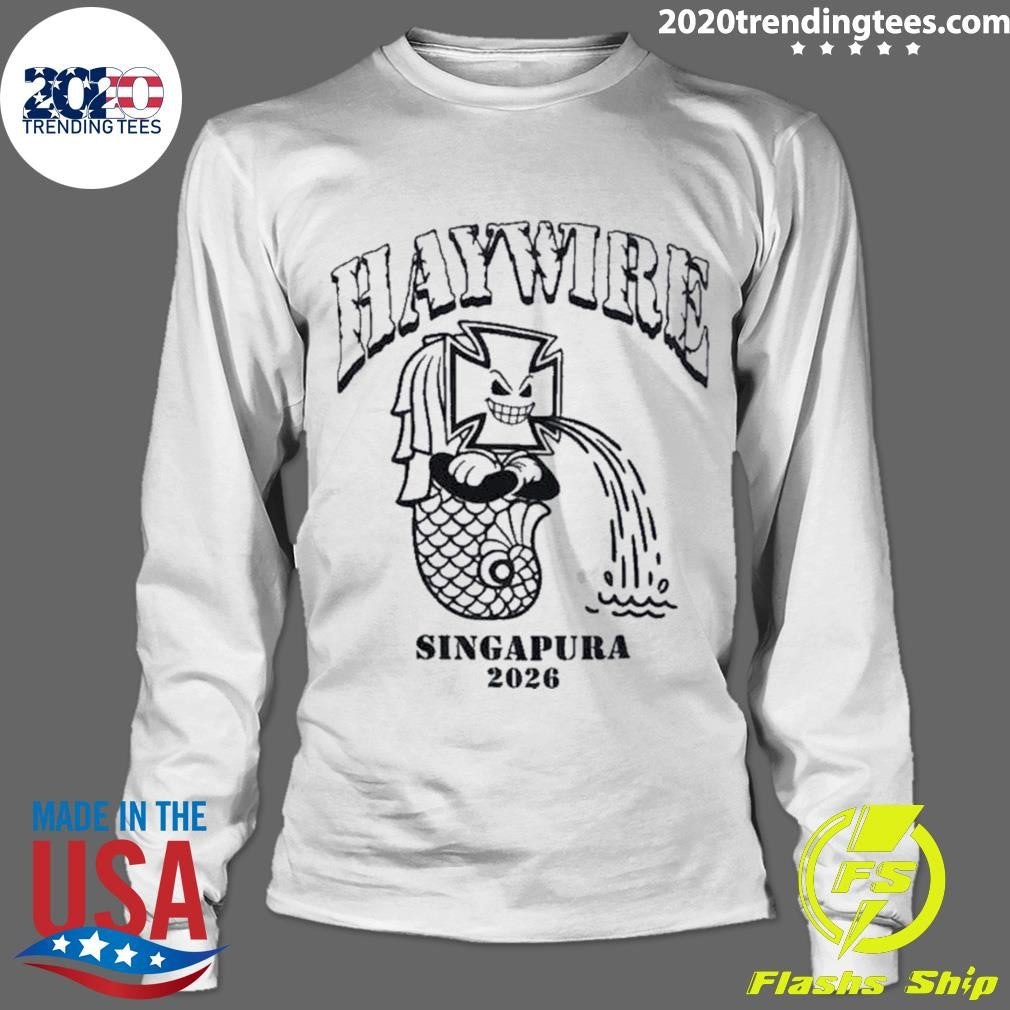 Haywire 617 Boston Hardcore Asia And Australia Tour At Singapore On May 2026 Shirt