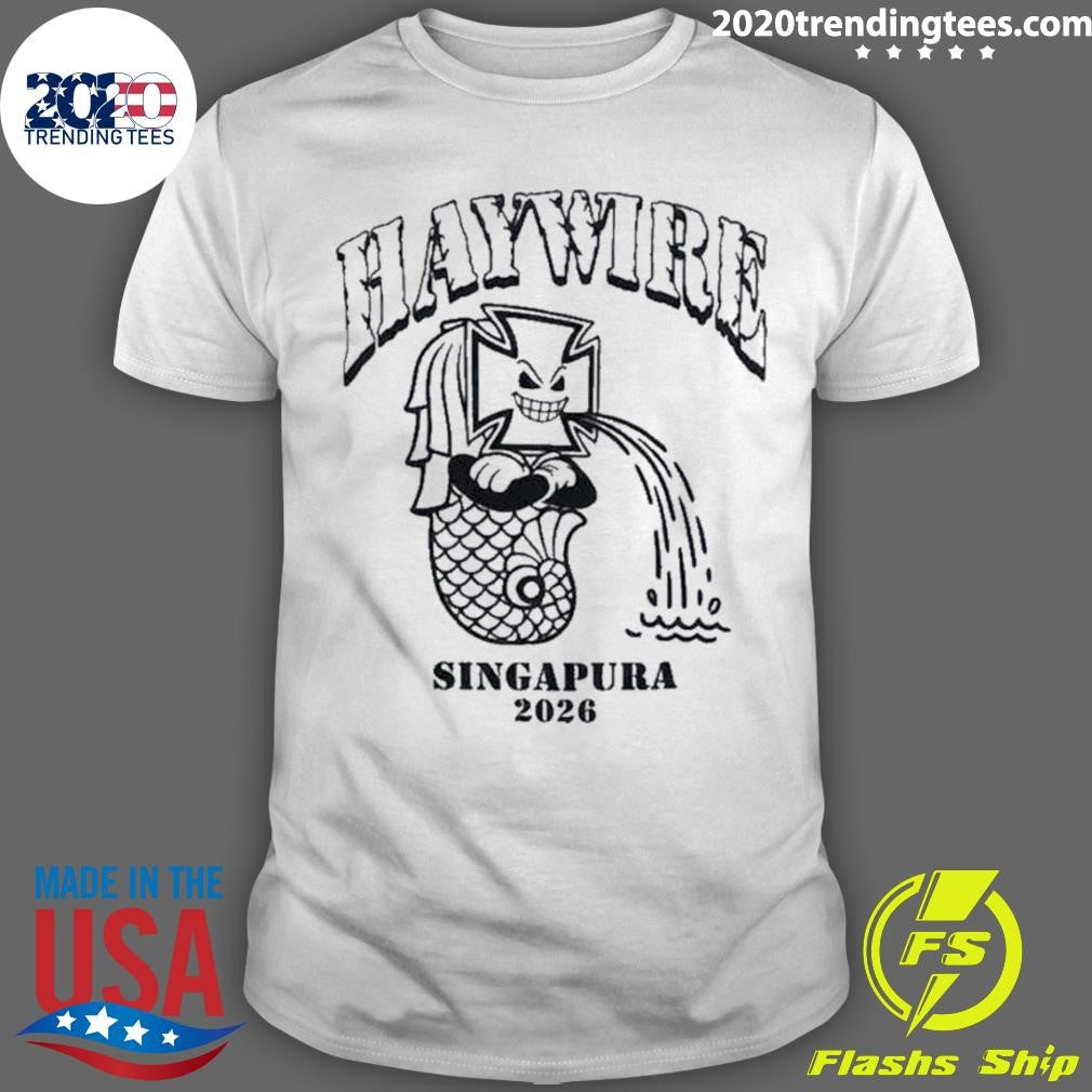 Haywire 617 Boston Hardcore Asia And Australia Tour At Singapore On May 2026 Shirt