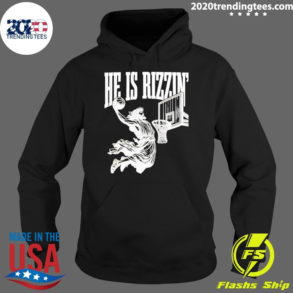 He Is Rizzin Jesus Slam Dunk Shirt