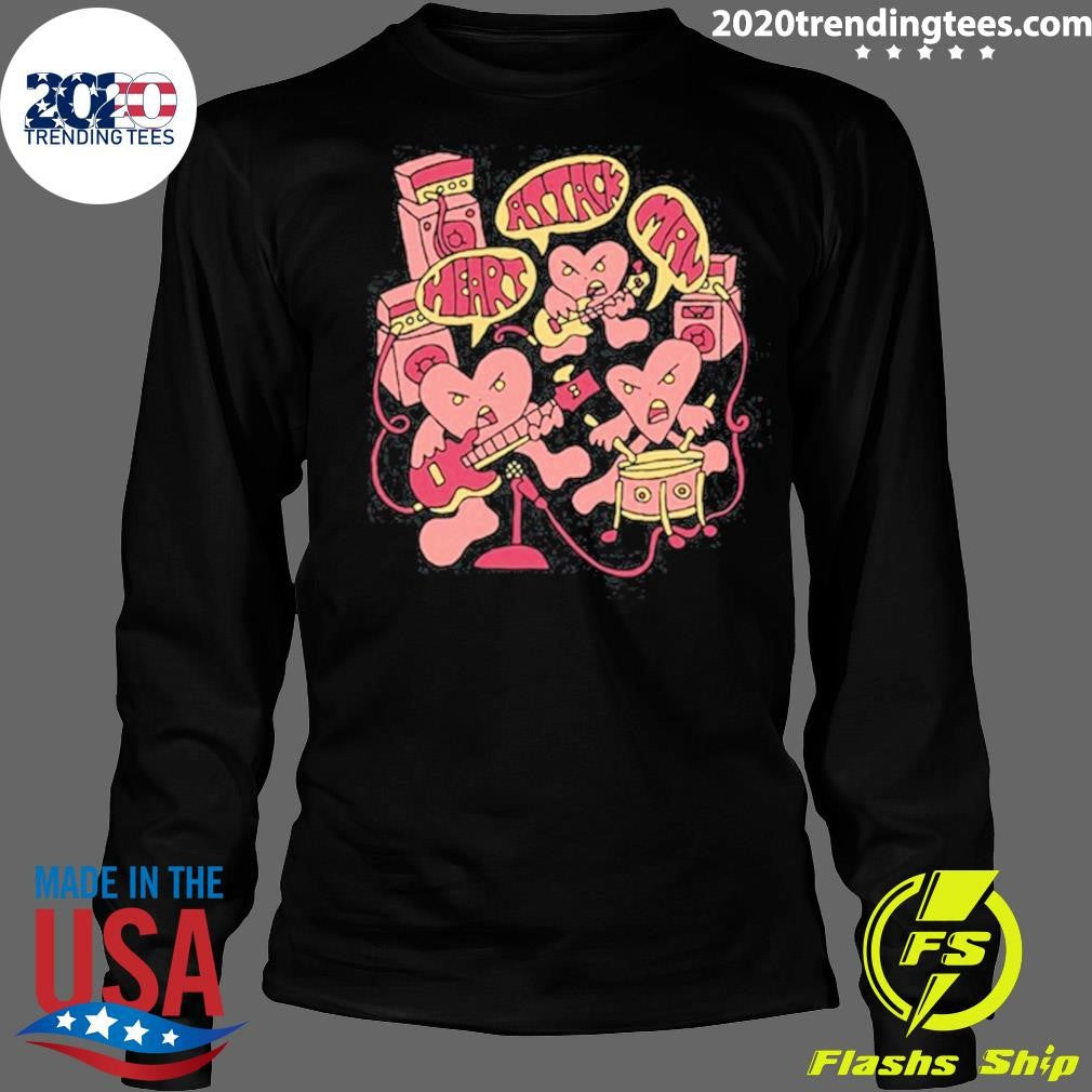 Heart Attack Man Band of Hearts Shirt