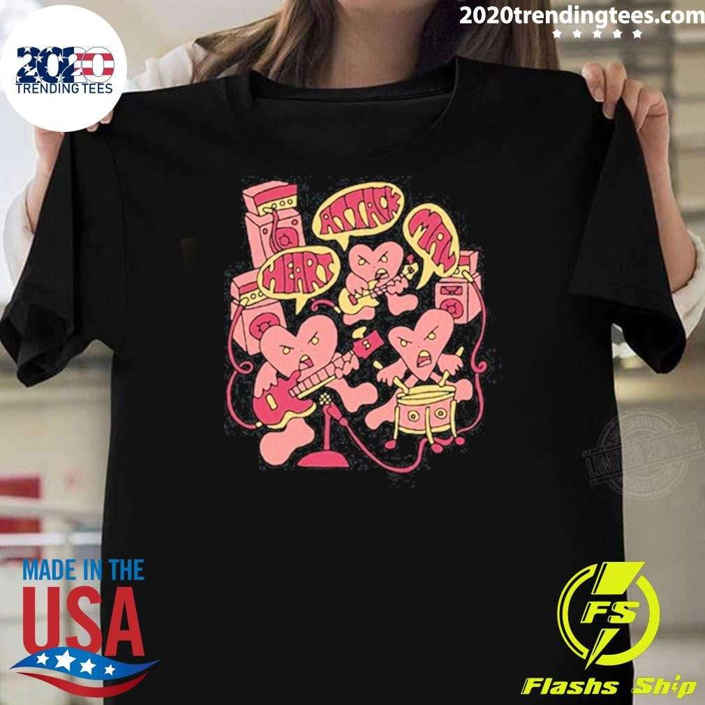 Heart Attack Man Band of Hearts Shirt