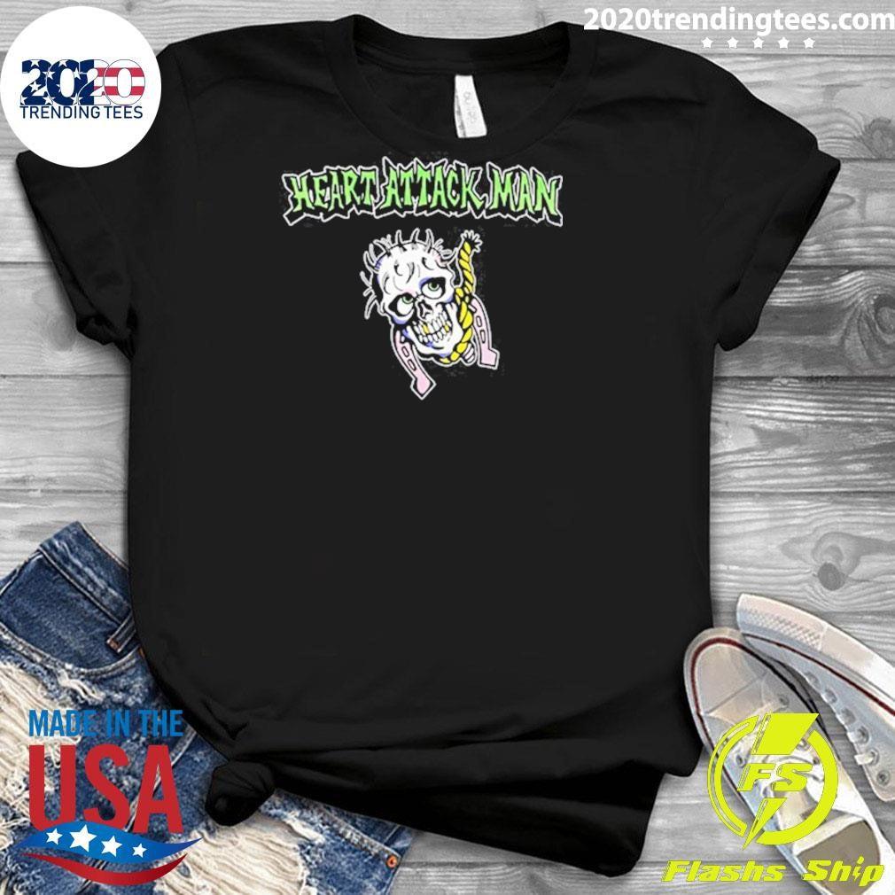 Heart Attack Man Skull Noose Shirt