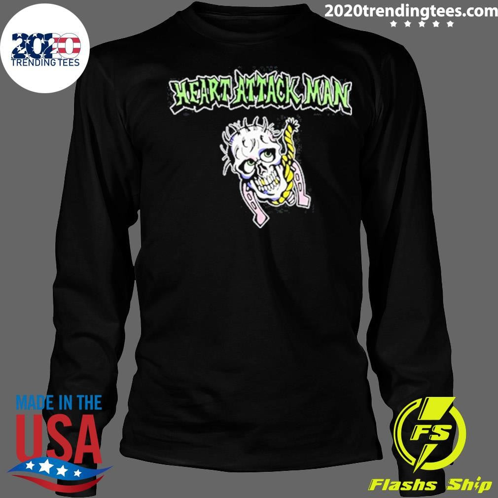 Heart Attack Man Skull Noose Shirt
