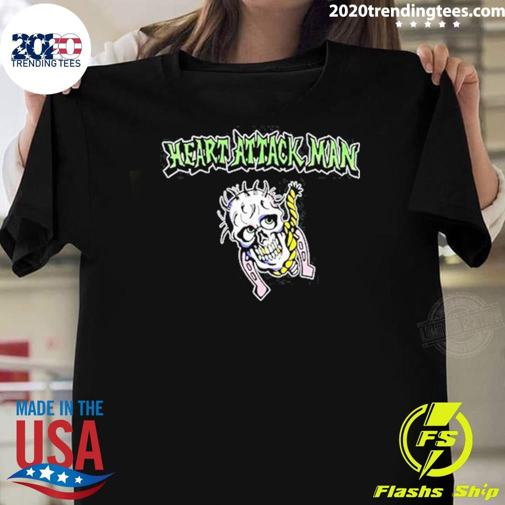 Heart Attack Man Skull Noose Shirt