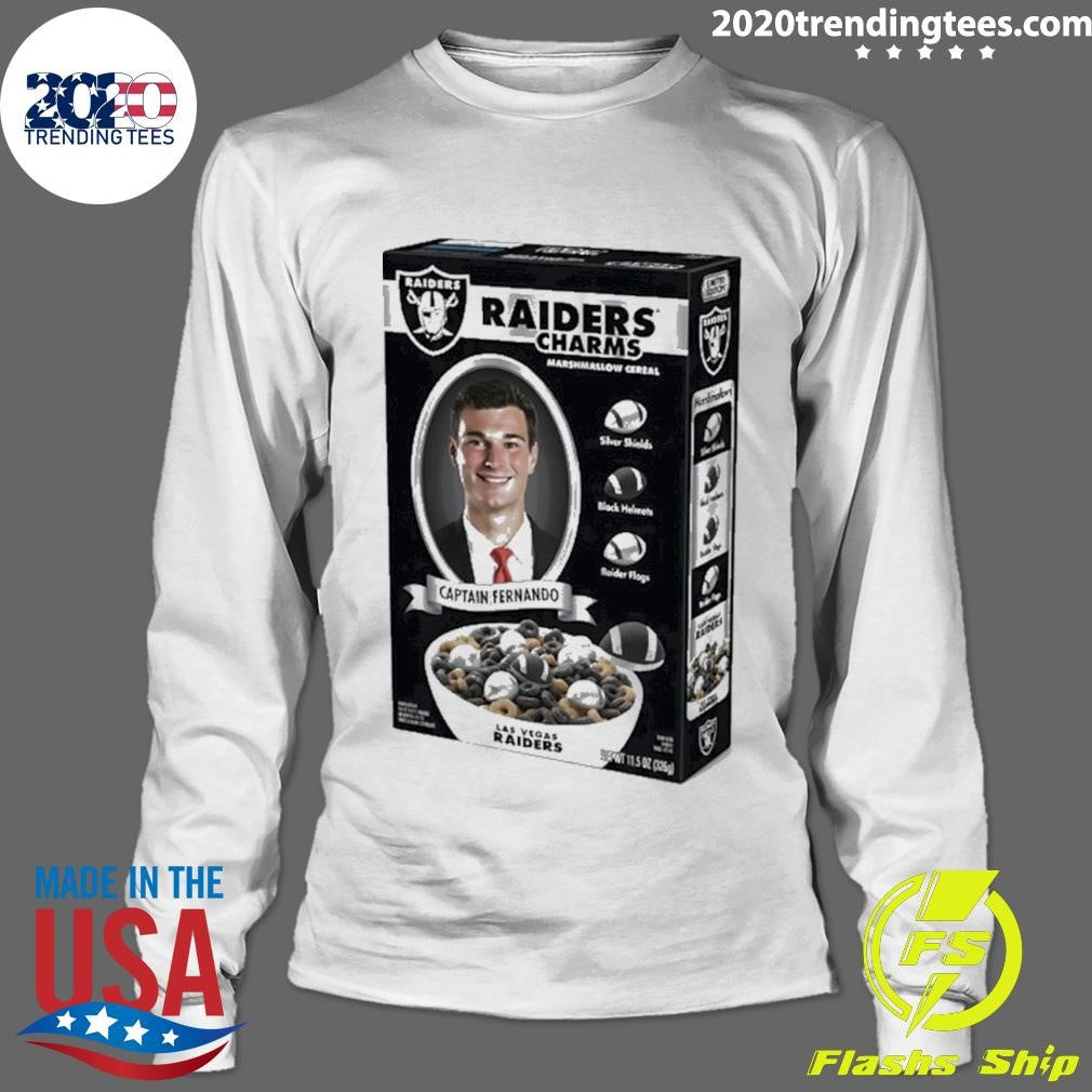 Heisman Trophy Captain Fernando Raiders Charms Shirt
