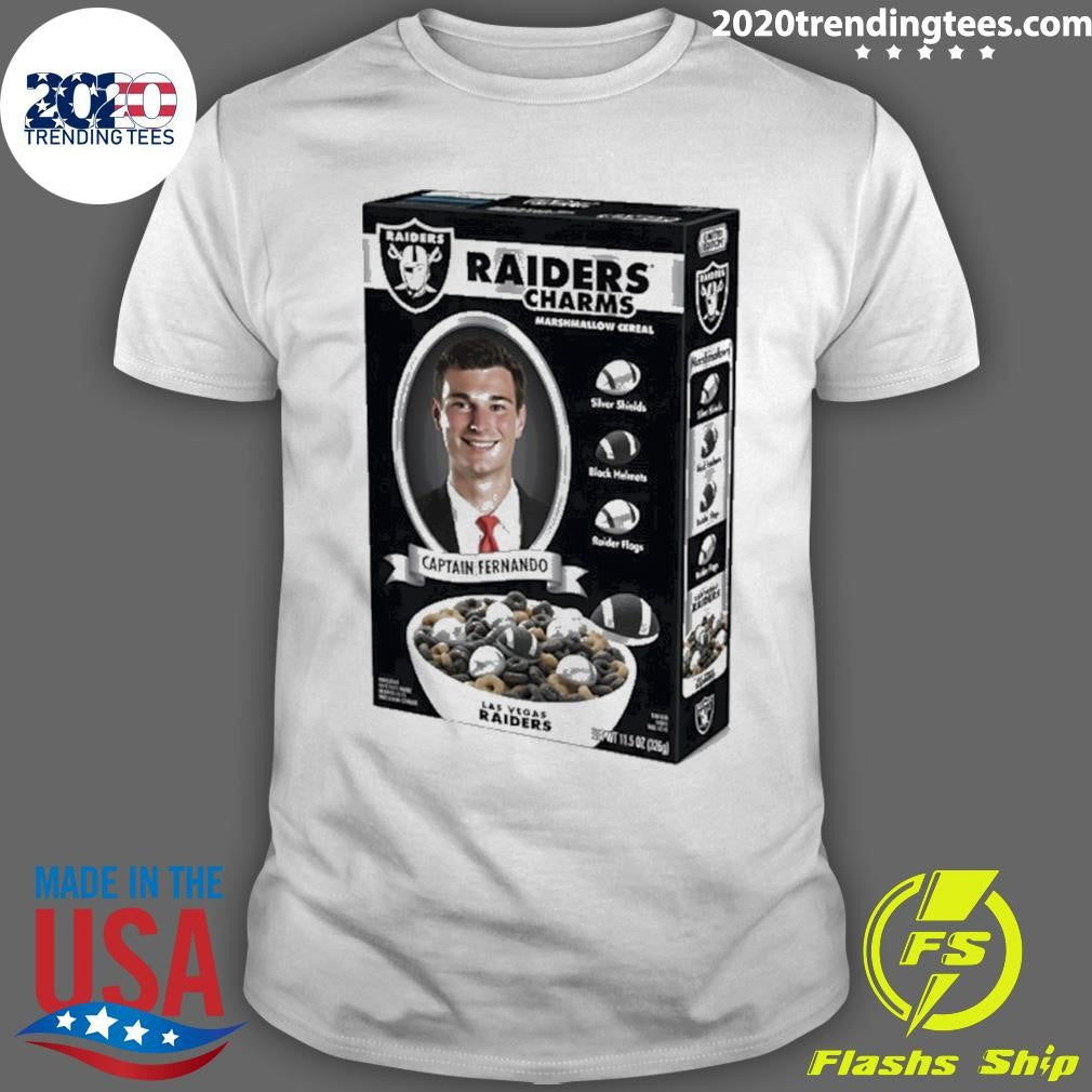 Heisman Trophy Captain Fernando Raiders Charms Shirt