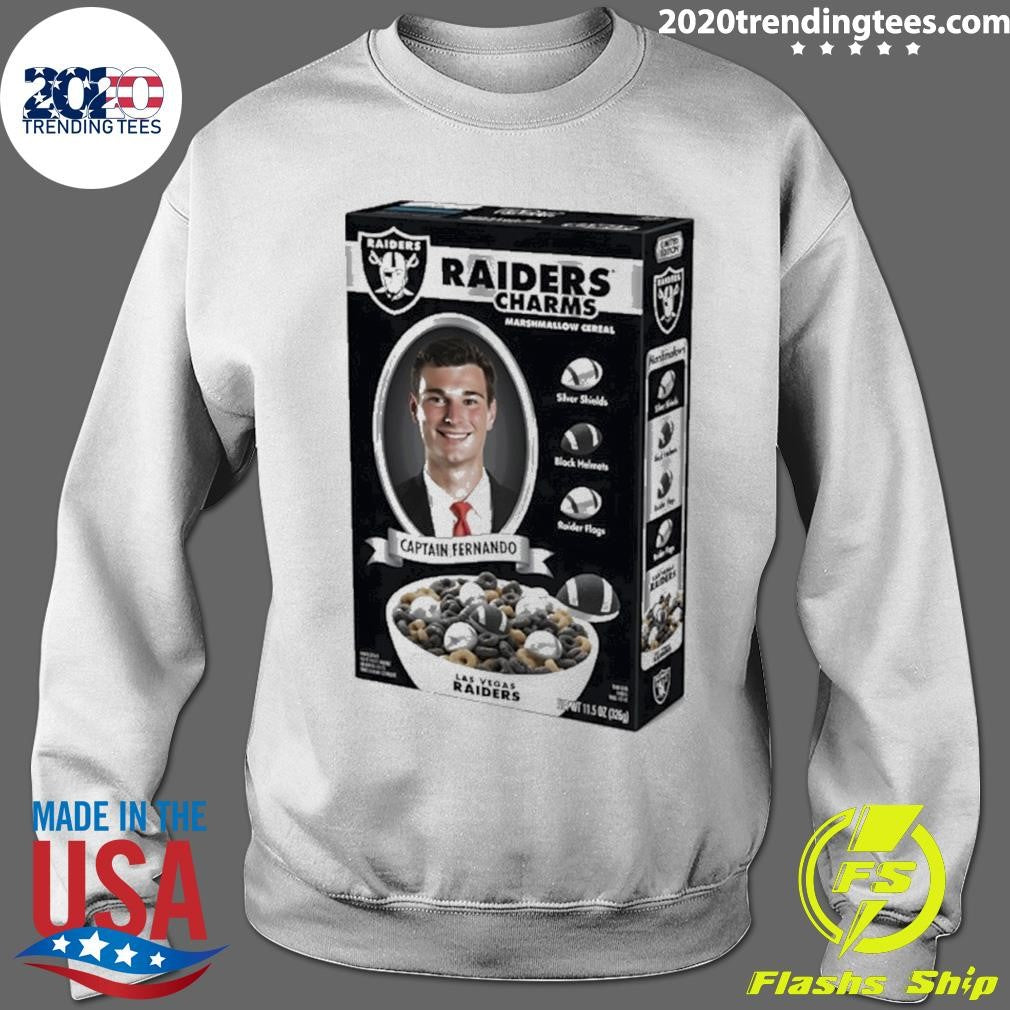 Heisman Trophy Captain Fernando Raiders Charms Shirt
