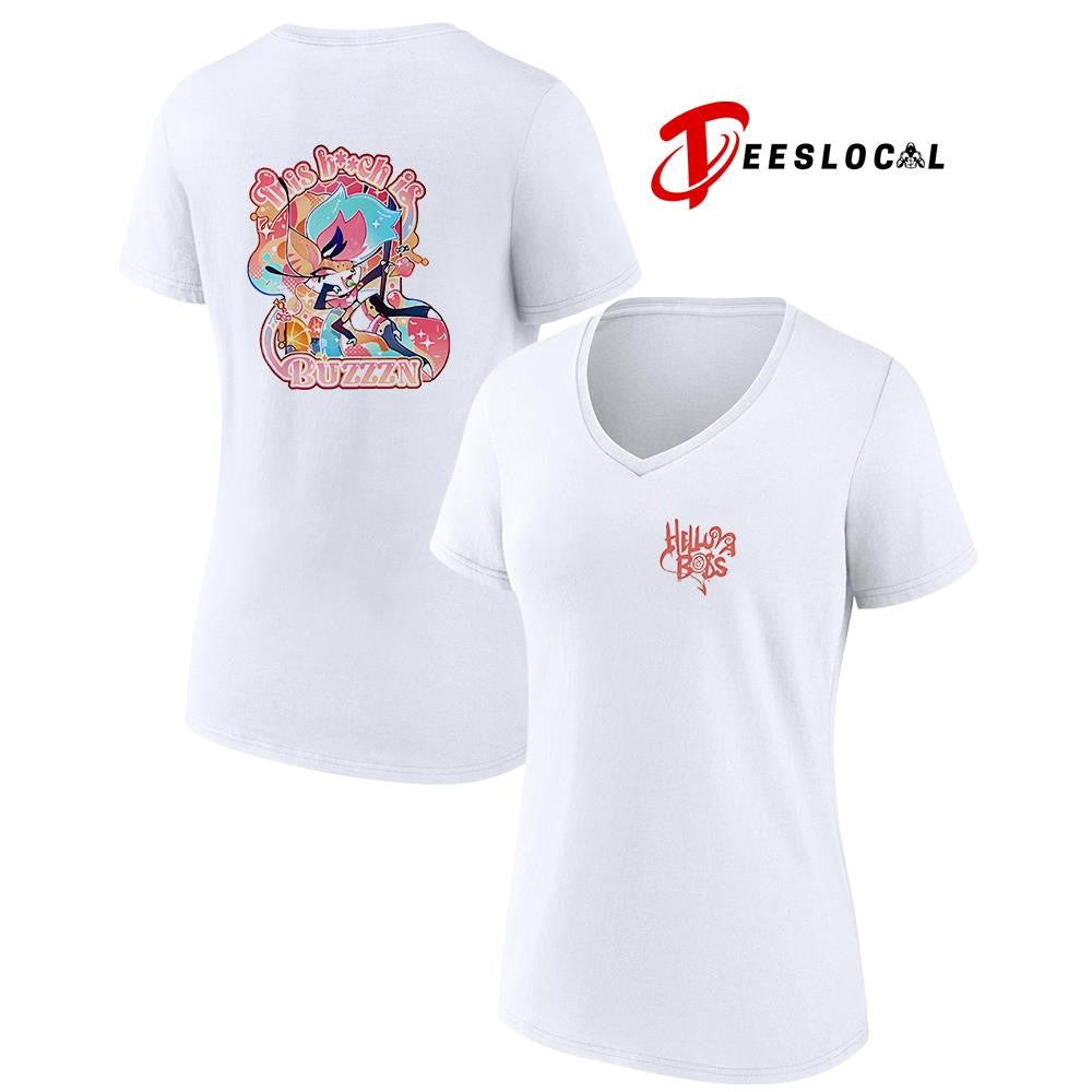 Hello Boss this bitch is buzzzn graphic shirt