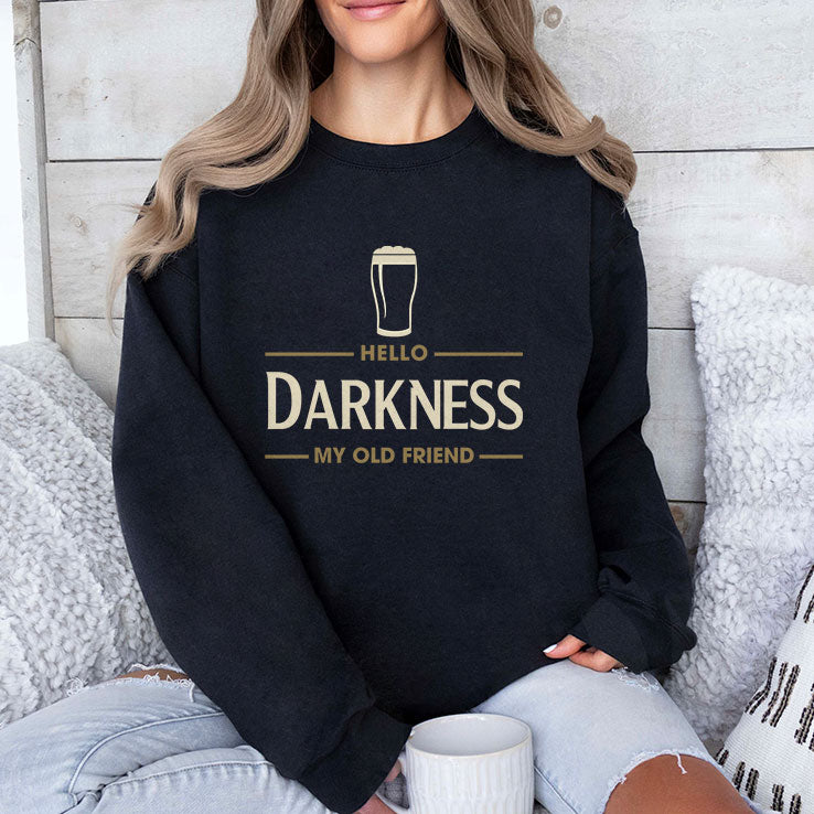 Hello Darkness My Old Friend Irish Beer St Patrick’s Day Party Shirt