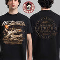 Helloween Giants And Monsters Tour 2025 Vintage Orange Pumpkin Tilburg At Poppodium 013 On November 18 2025 T-Shirt