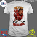 Henrik Zetterberg Detroit Red Wings Hockey Player Caricature Shirt