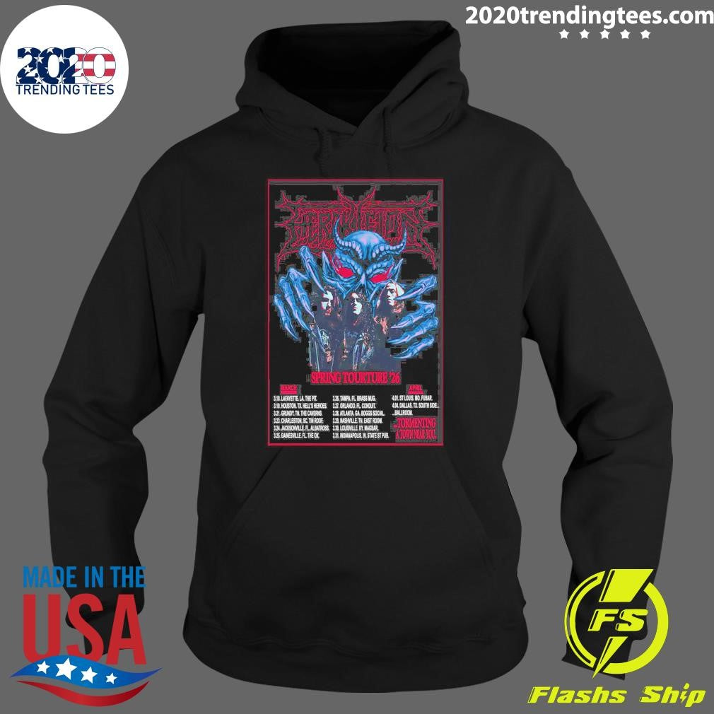 Herakleion 2026 Spring Tour Tormenting A Town Near You Shirt