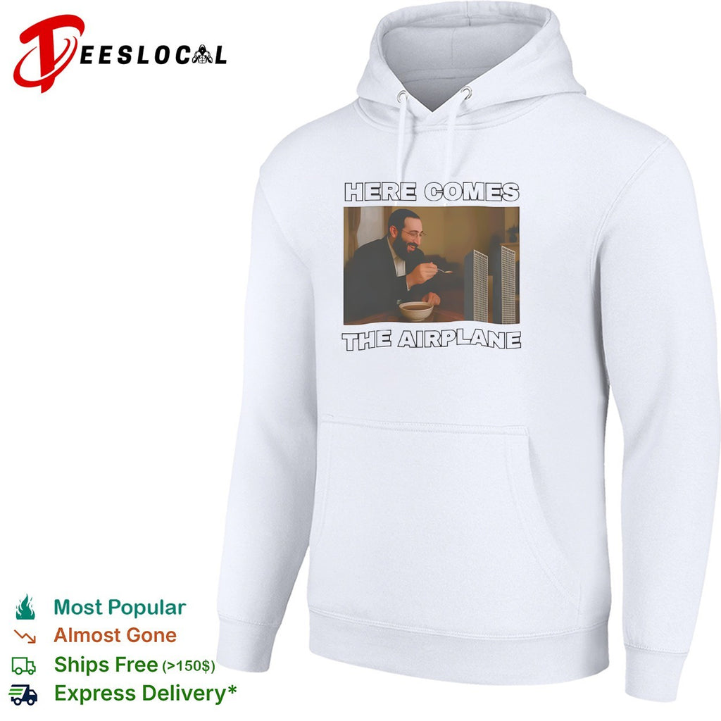 Here Comes the Airplane World Trade Center Parody Comedy Humor shirt