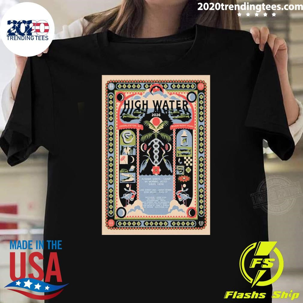 High Water Festival North Charleston SC April 18-19, 2026 Shirt
