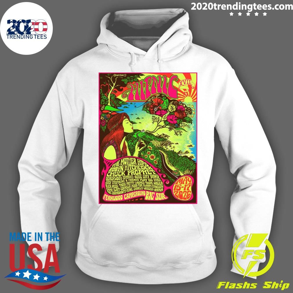 Hipnic XVII May 15-17 2026 Fernwood Resort Big Sur CA Shirt