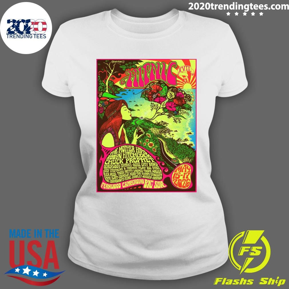 Hipnic XVII May 15-17 2026 Fernwood Resort Big Sur CA Shirt
