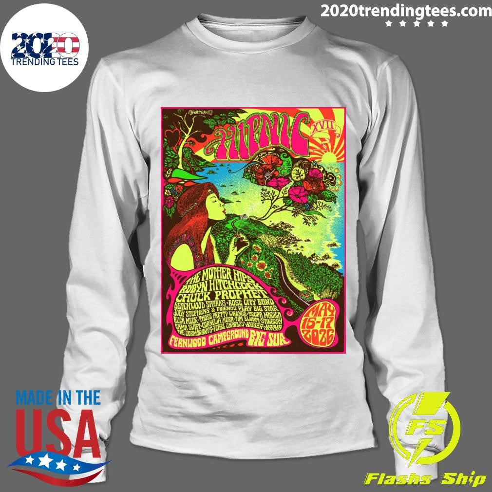 Hipnic XVII May 15-17 2026 Fernwood Resort Big Sur CA Shirt