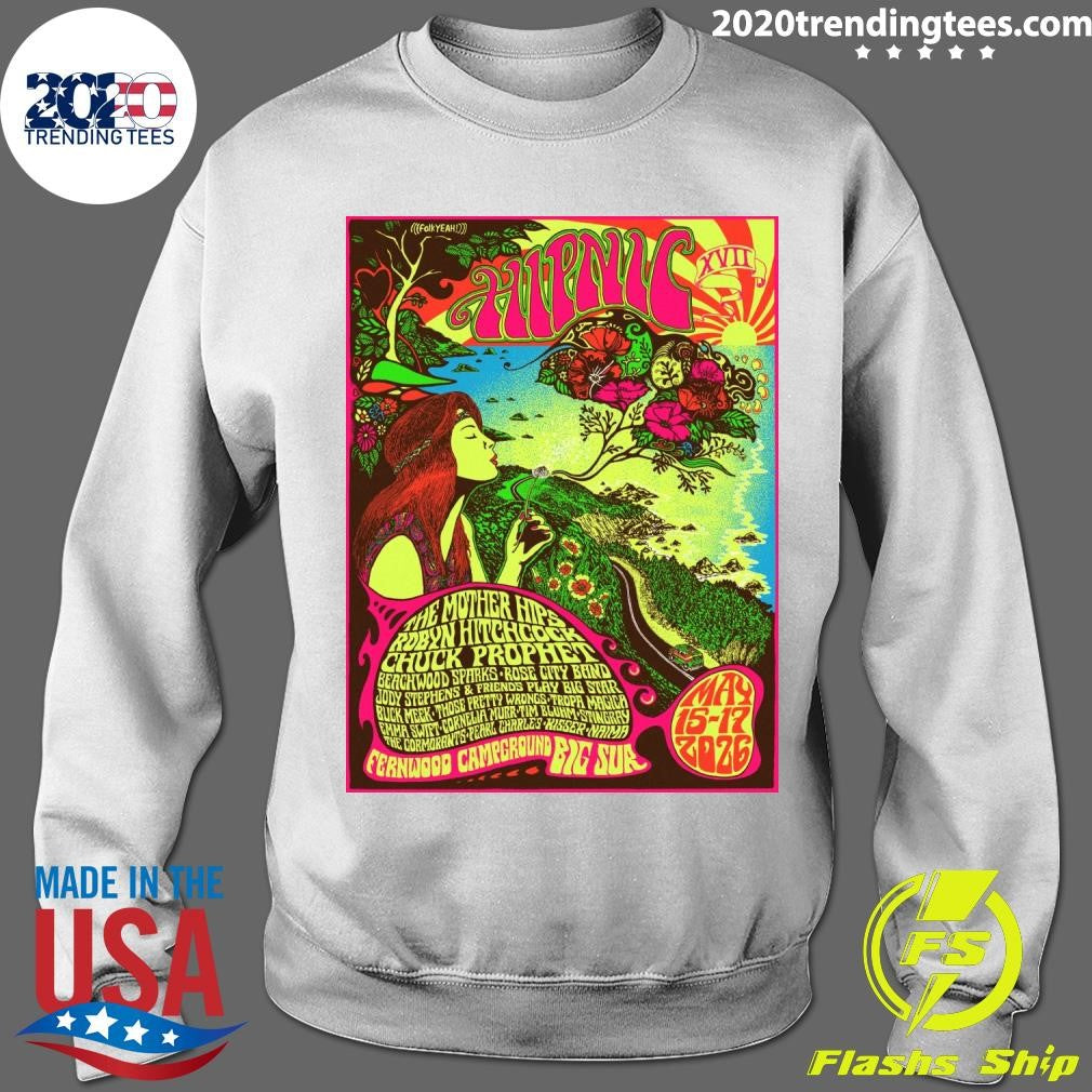 Hipnic XVII May 15-17 2026 Fernwood Resort Big Sur CA Shirt