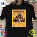 Hippies and Cowboys Hippies Never Die, Cowboys Never Cry 2026 European Tour Shirt