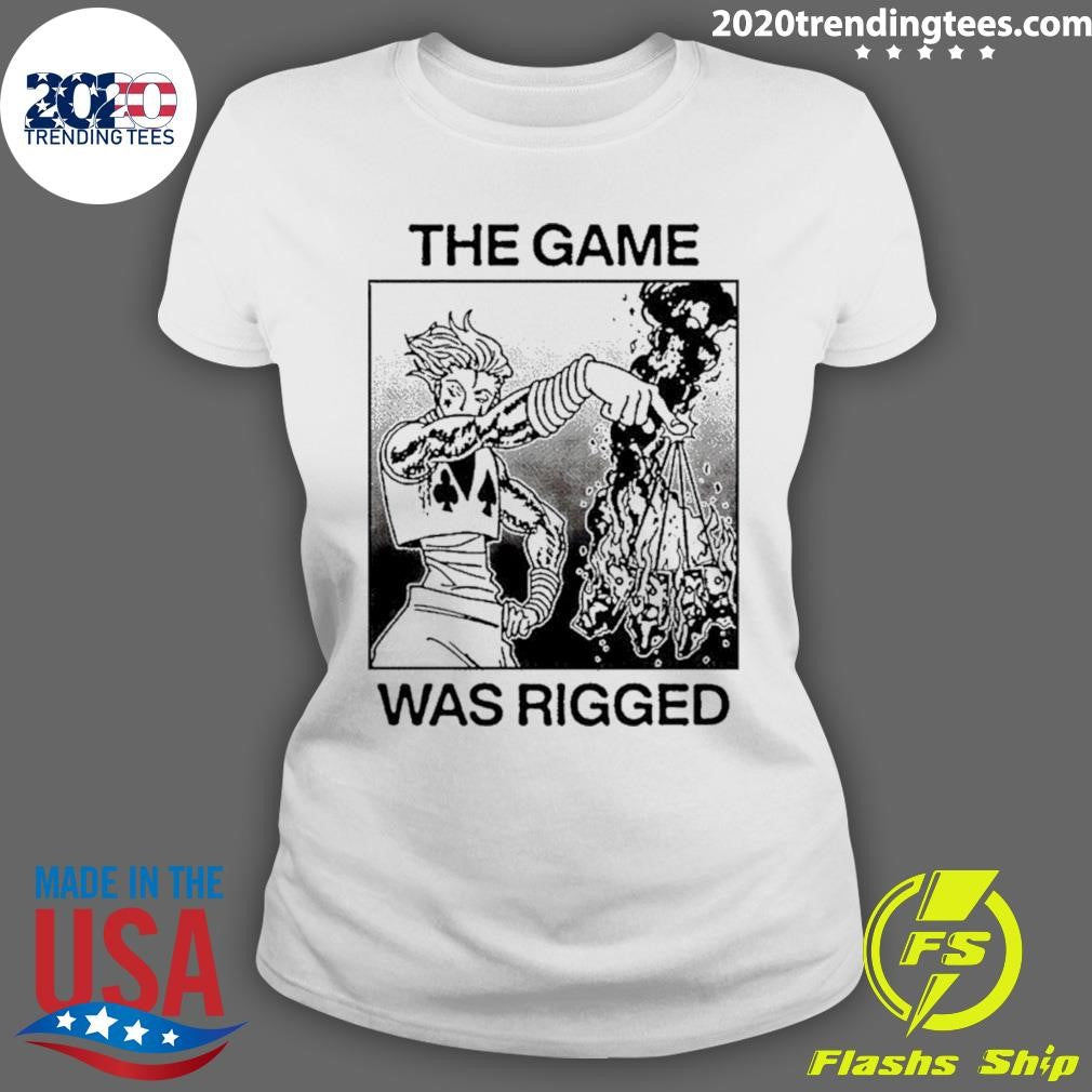 Hisoka Morow Hunter X Hunter The Game Was Rigged Shirt