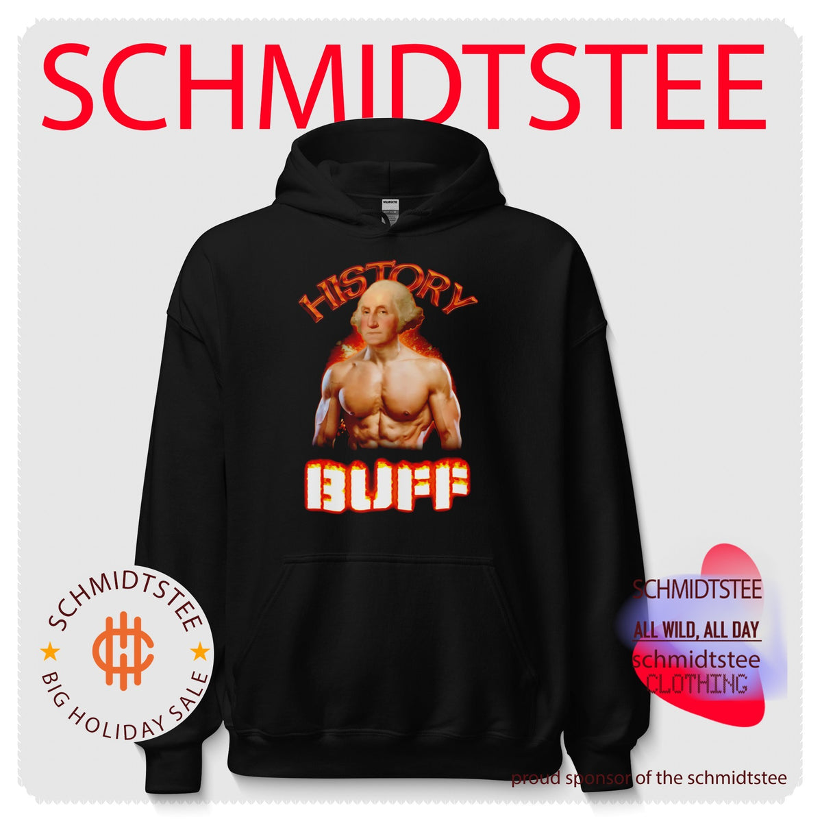 History Buff George Washington Funny shirt