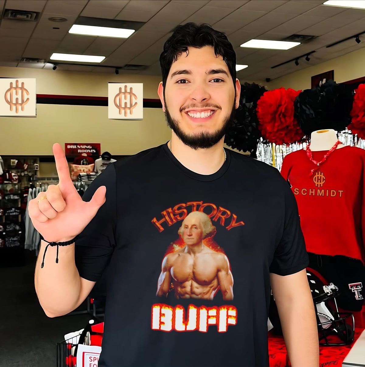 History Buff George Washington Funny shirt