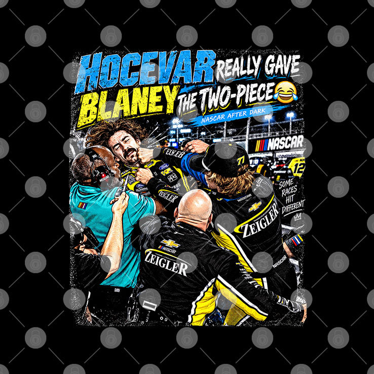 Hocevar Really Gave Blaney The Two-Piece Shirt