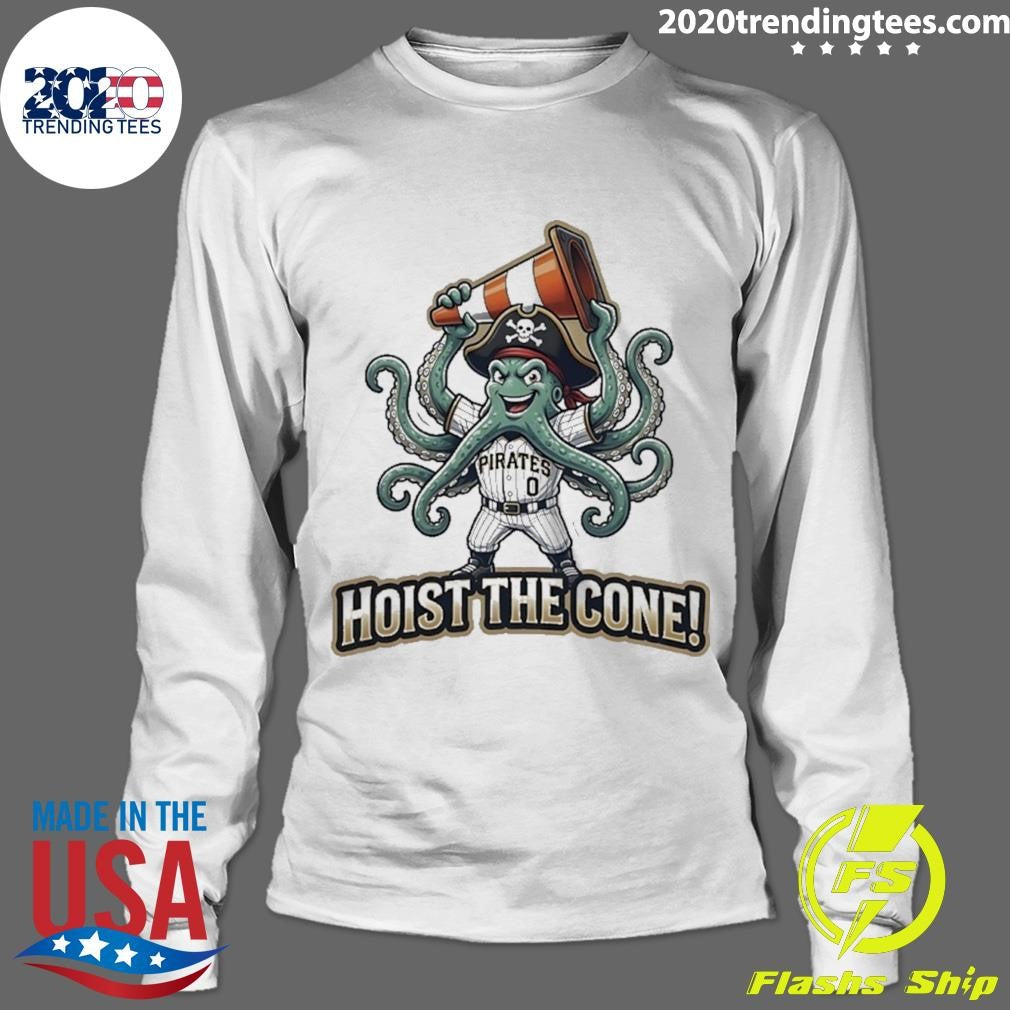 Hoist The Cone Pirates Octopus Shirt