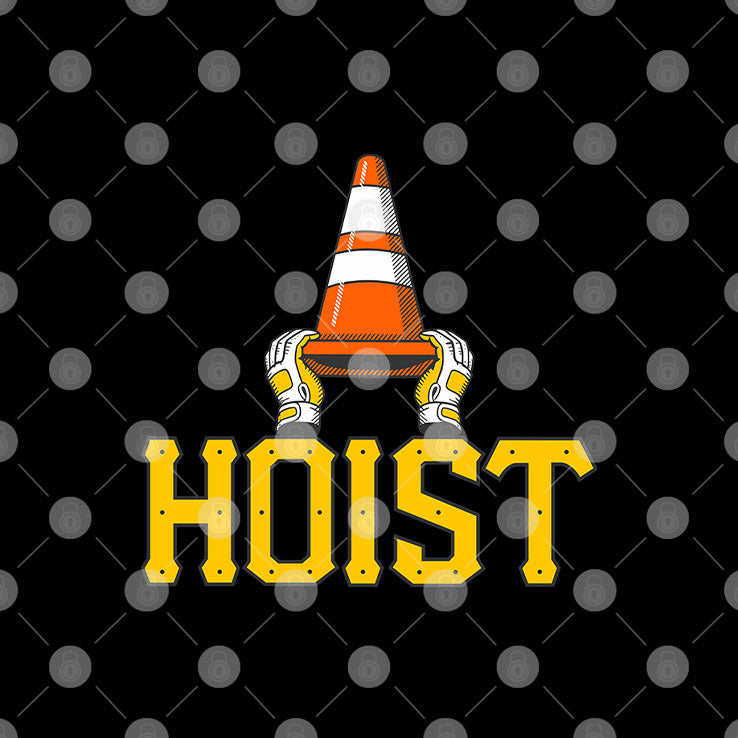 Hoist The Traffic Cone Funny Pittsburgh Baseball Shirt