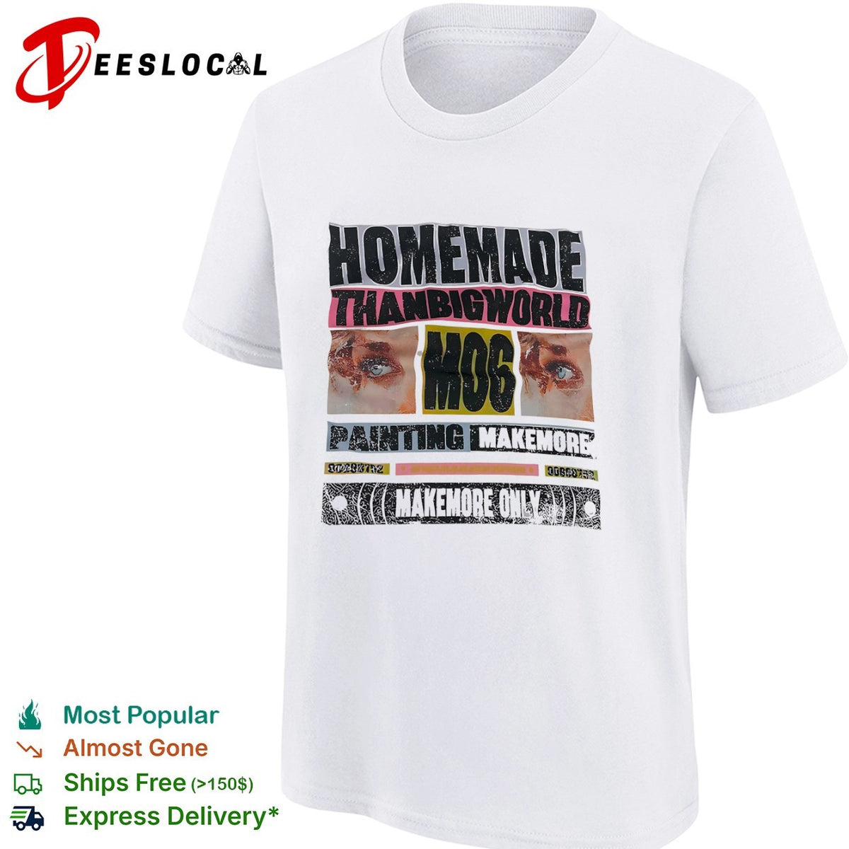 Homemade thanbigworld hos shirt