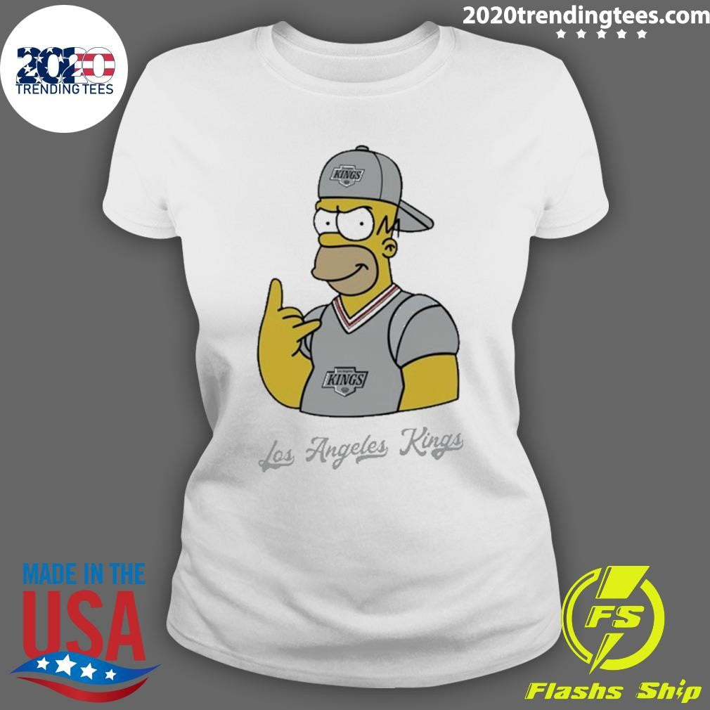 Homer Simpson X Los Angeles Kings 2026 Shirt