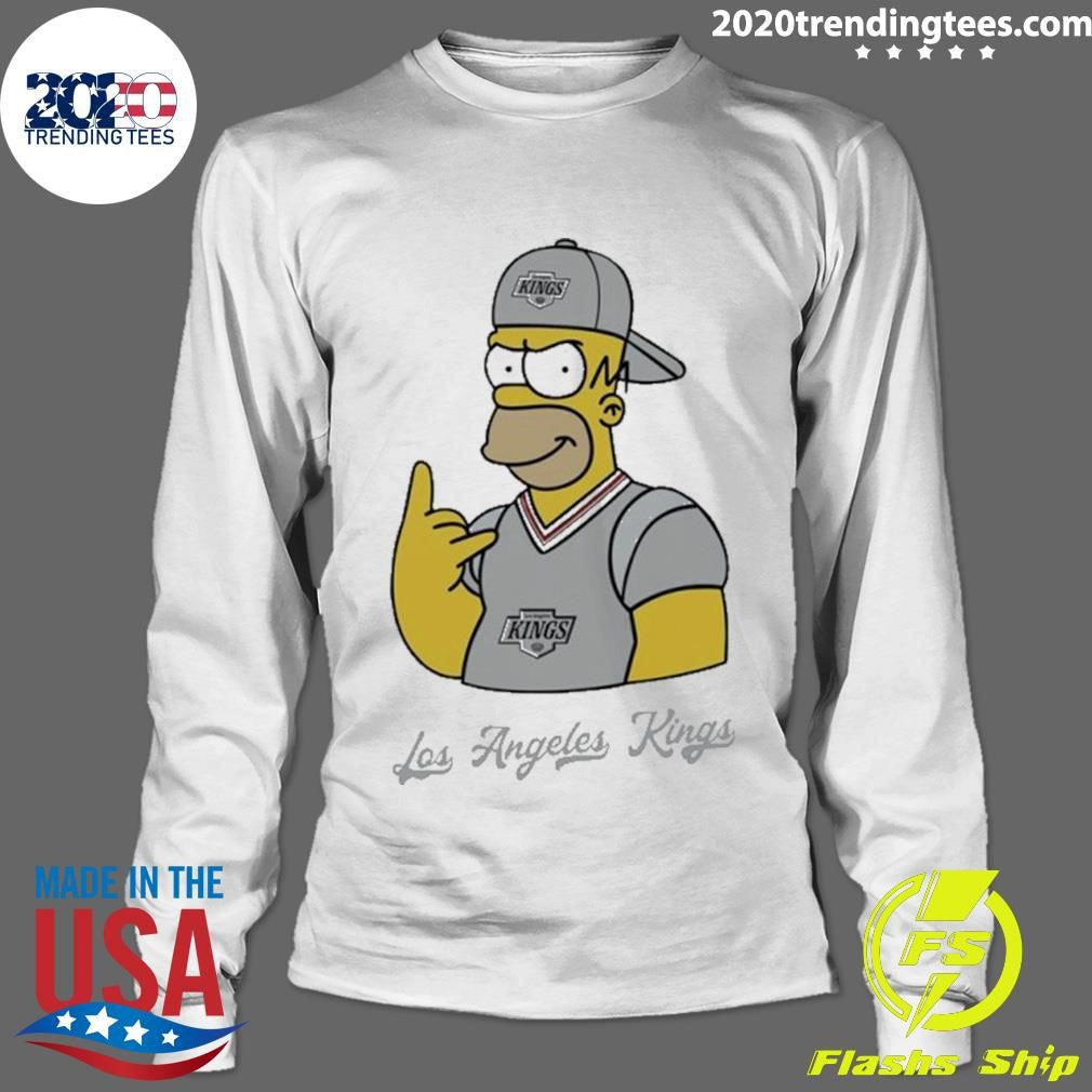 Homer Simpson X Los Angeles Kings 2026 Shirt
