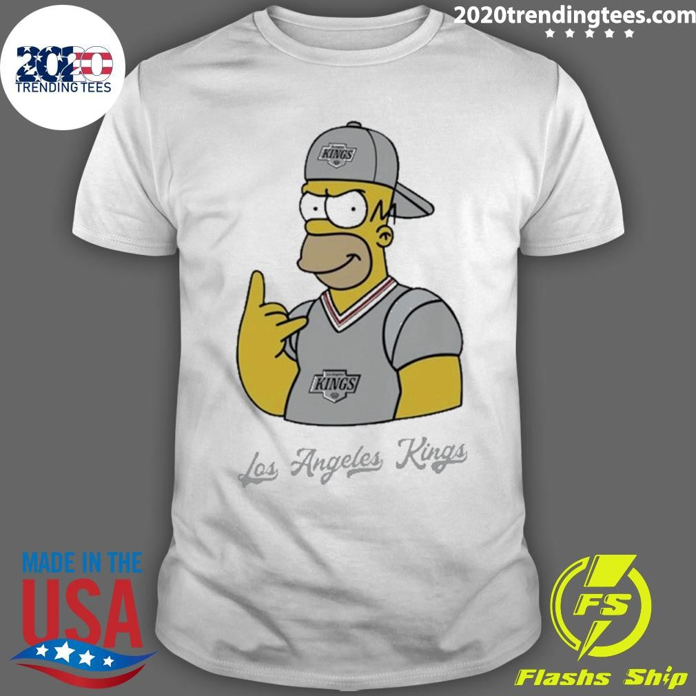 Homer Simpson X Los Angeles Kings 2026 Shirt