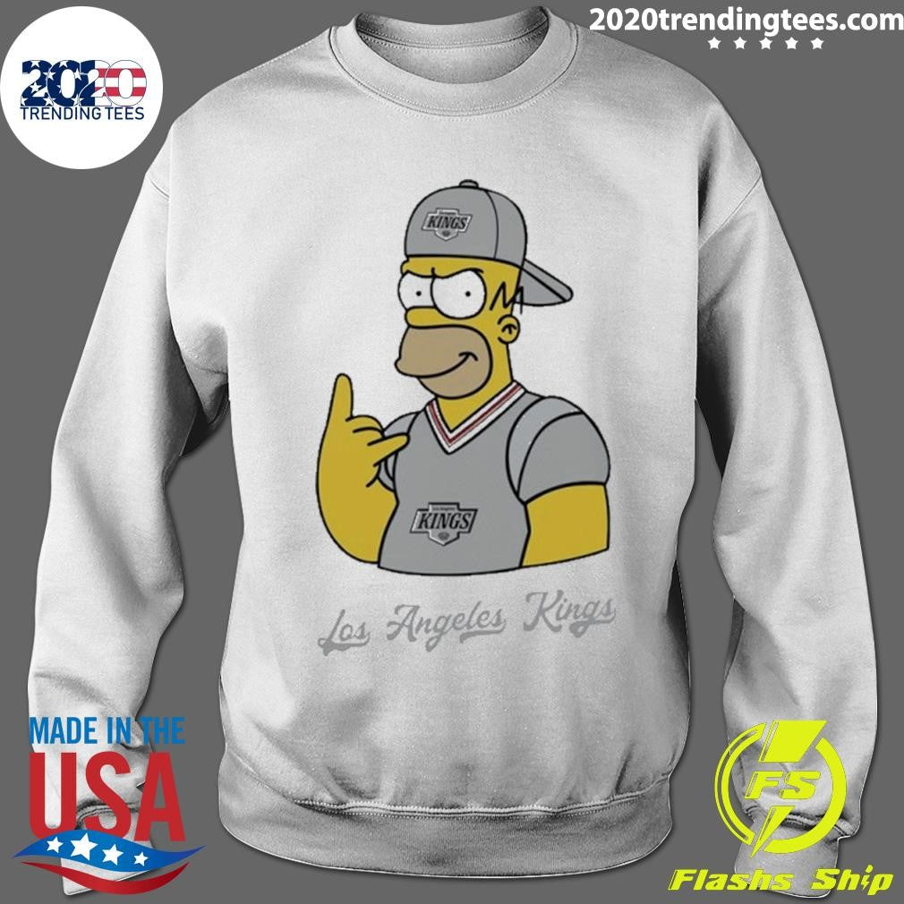 Homer Simpson X Los Angeles Kings 2026 Shirt