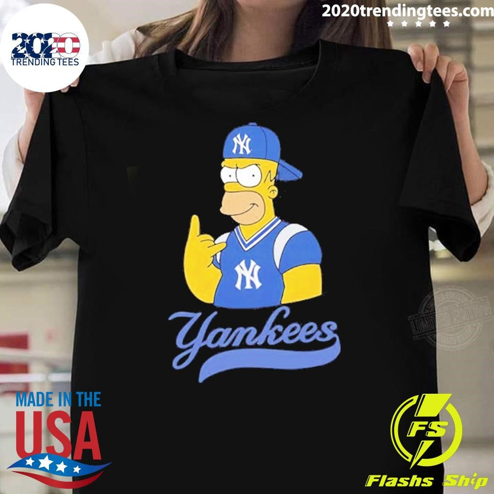 Homer Simpson X New York Yankees 2026 Shirt