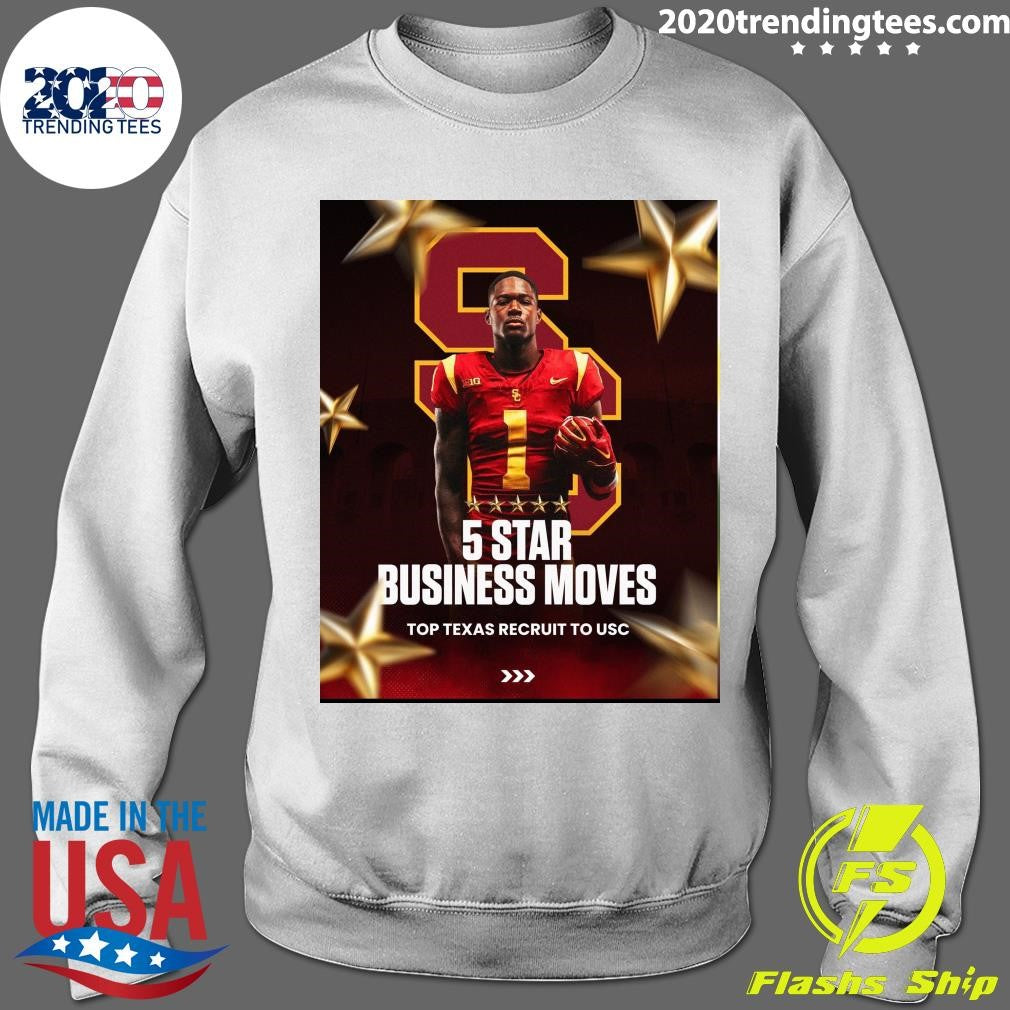 Honor Fa’alave-Johnson 5 Star Business Moves Top Texas Recruit To USC Shirt